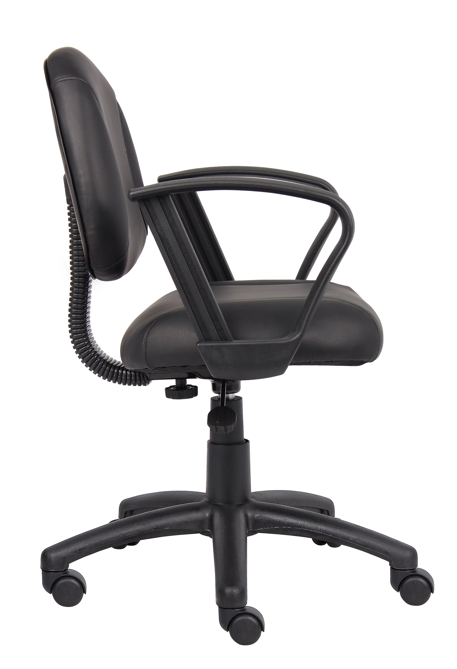 Boss Black Posture Chair W/ Loop Arms image 5