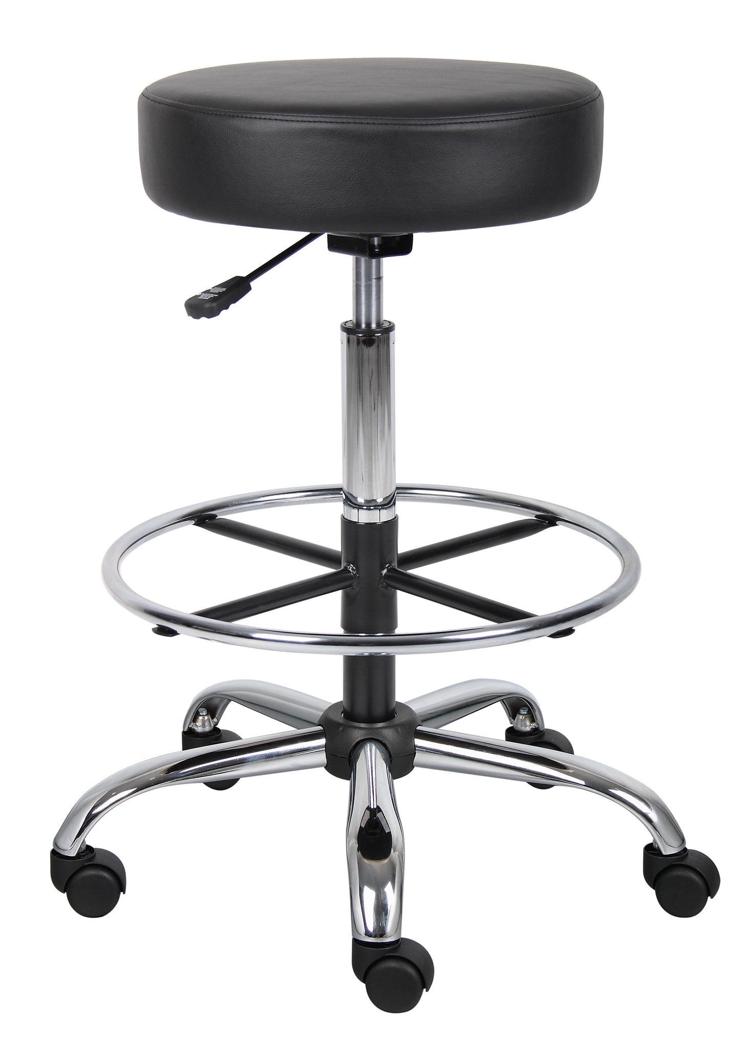 Boss Antimicrobial Vinyl Medical/Drafting Stool