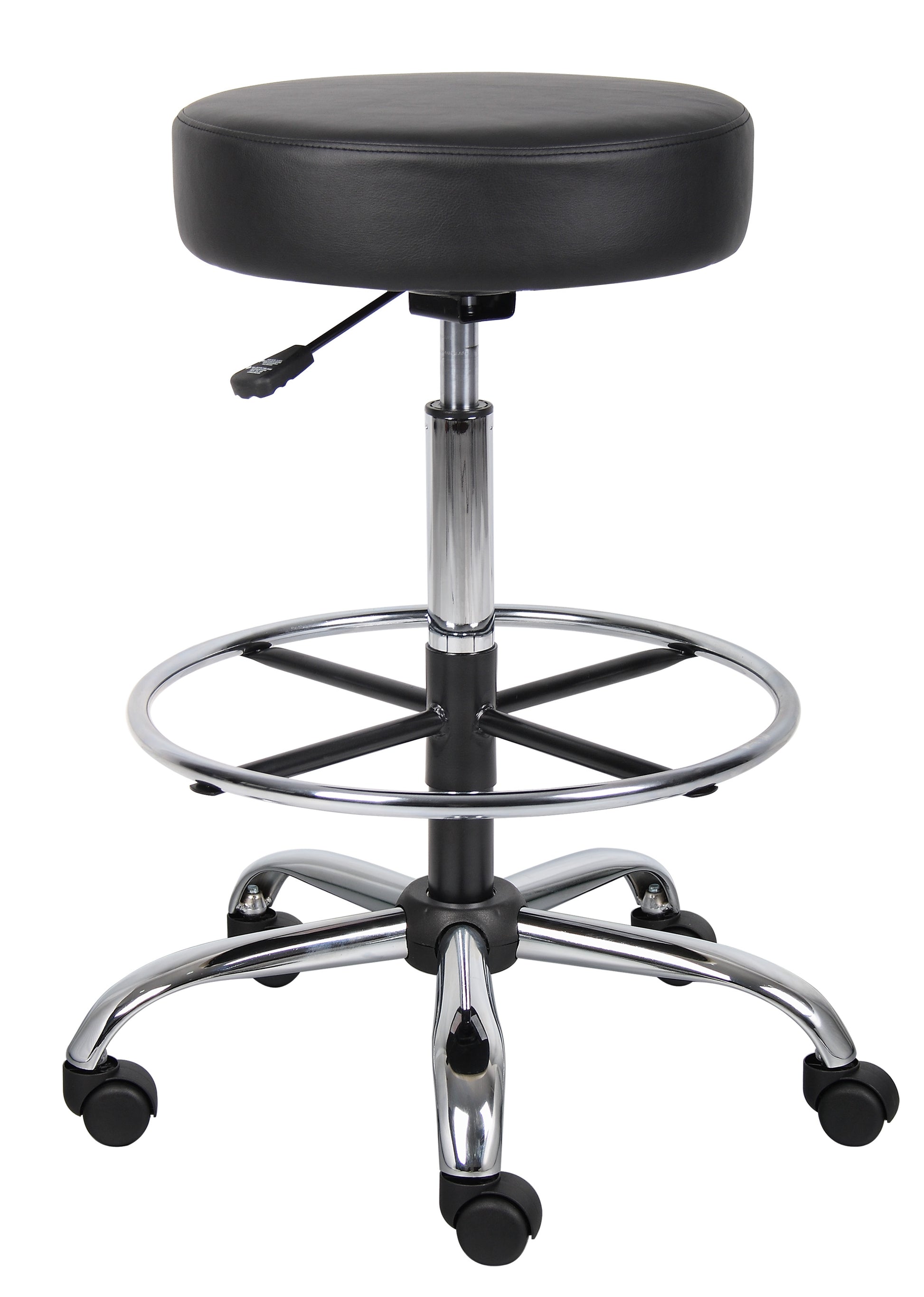 Boss Antimicrobial Vinyl Medical/Drafting Stool