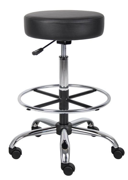 Boss Antimicrobial Vinyl Medical/Drafting Stool