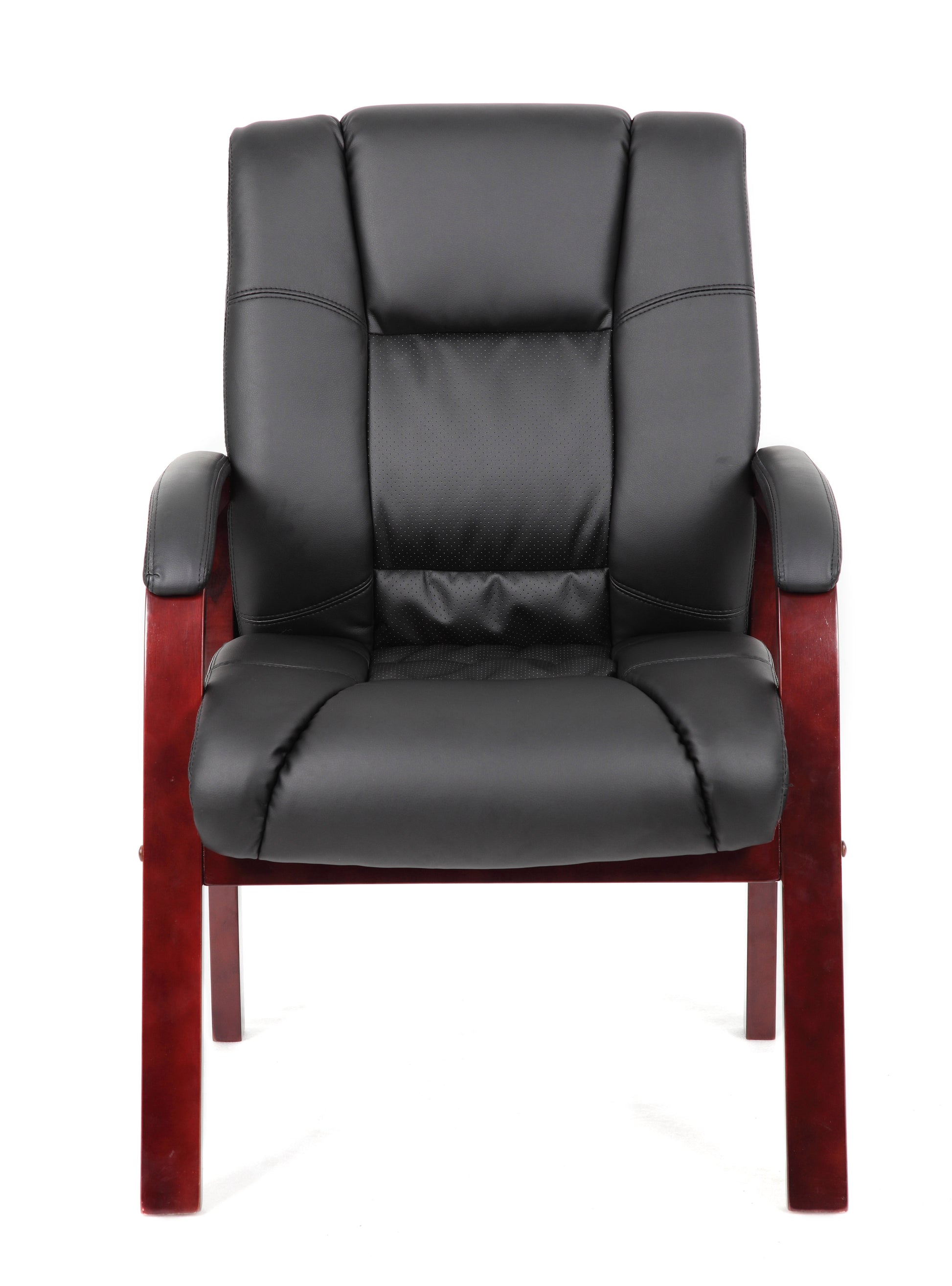 Boss Mid Back Wood Finished guest, accent or dining chair image 4