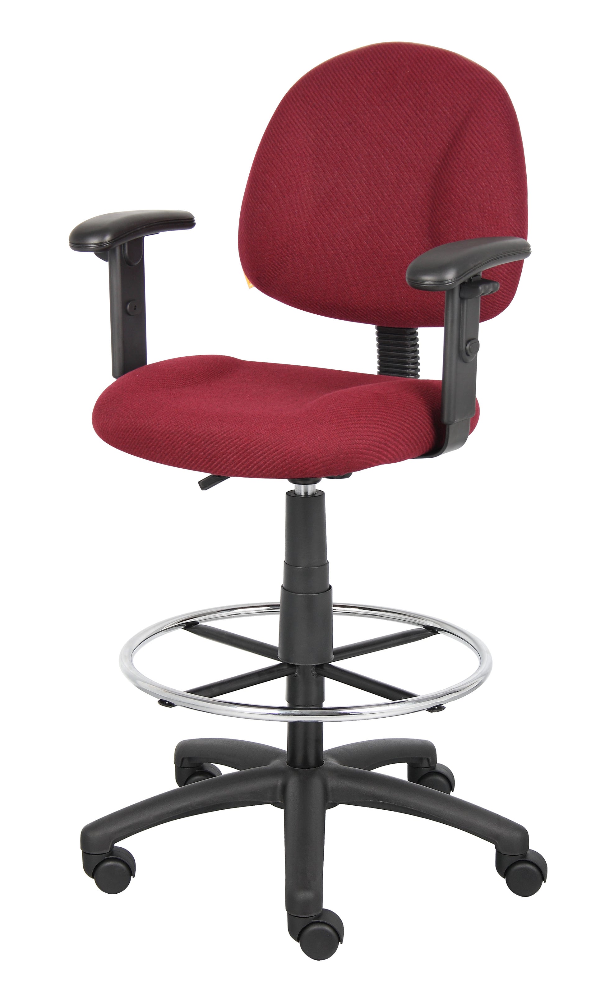 Boss Drafting Stool (B315-By) W/Footring And Adjustable Arms image 6