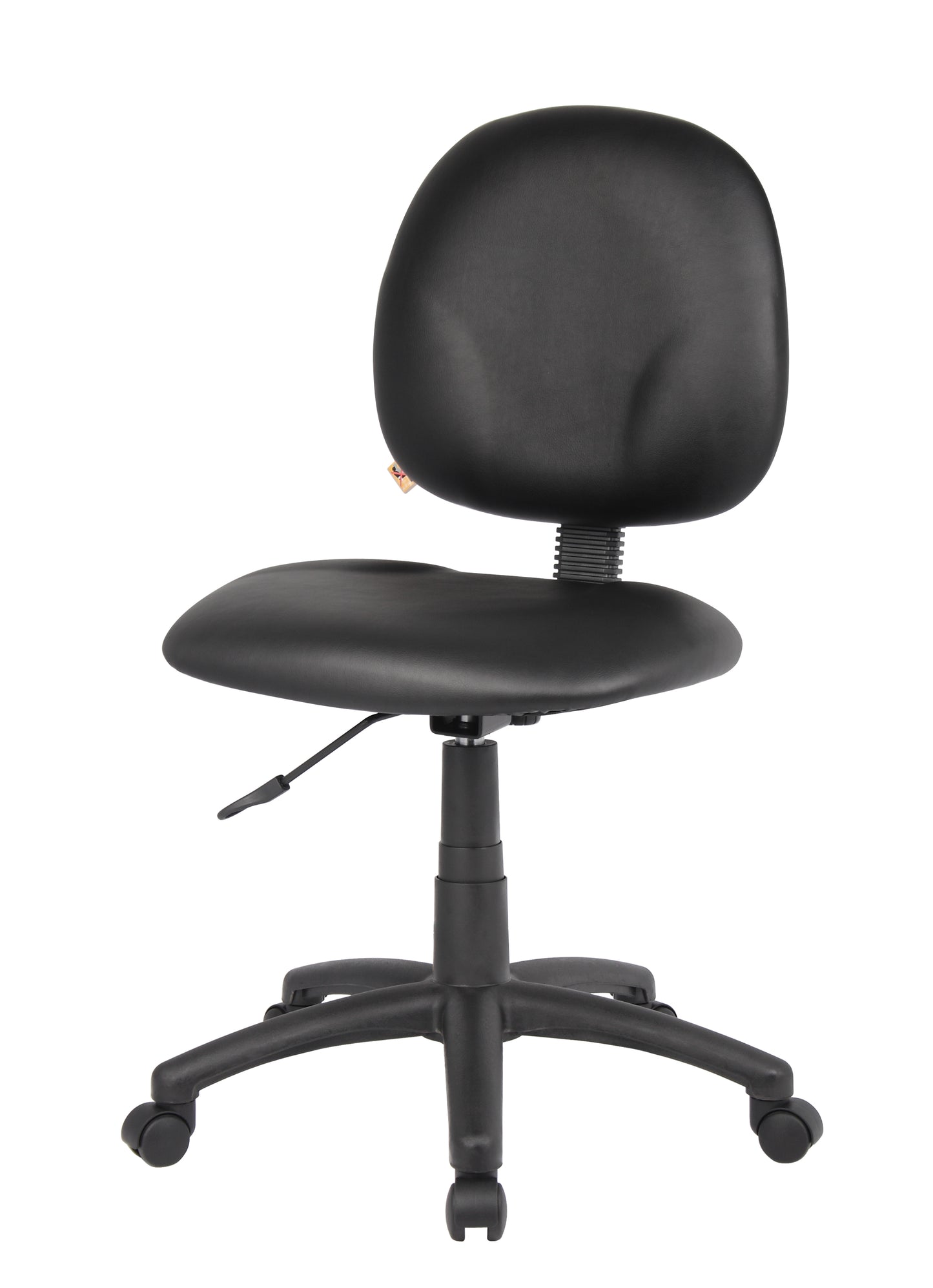 Boss Diamond Task Chair In Black Antimicrobial Vinyl image 6