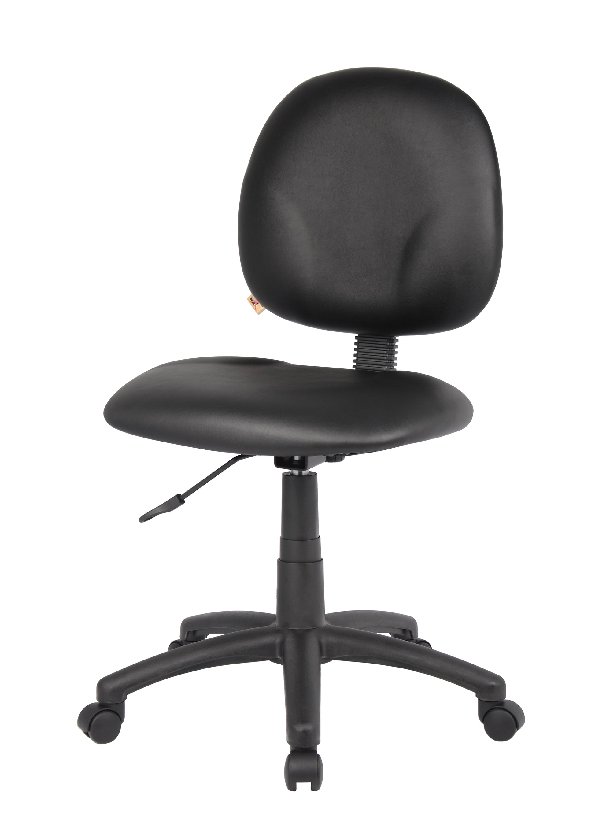 Boss Diamond Task Chair In Black Antimicrobial Vinyl image 6