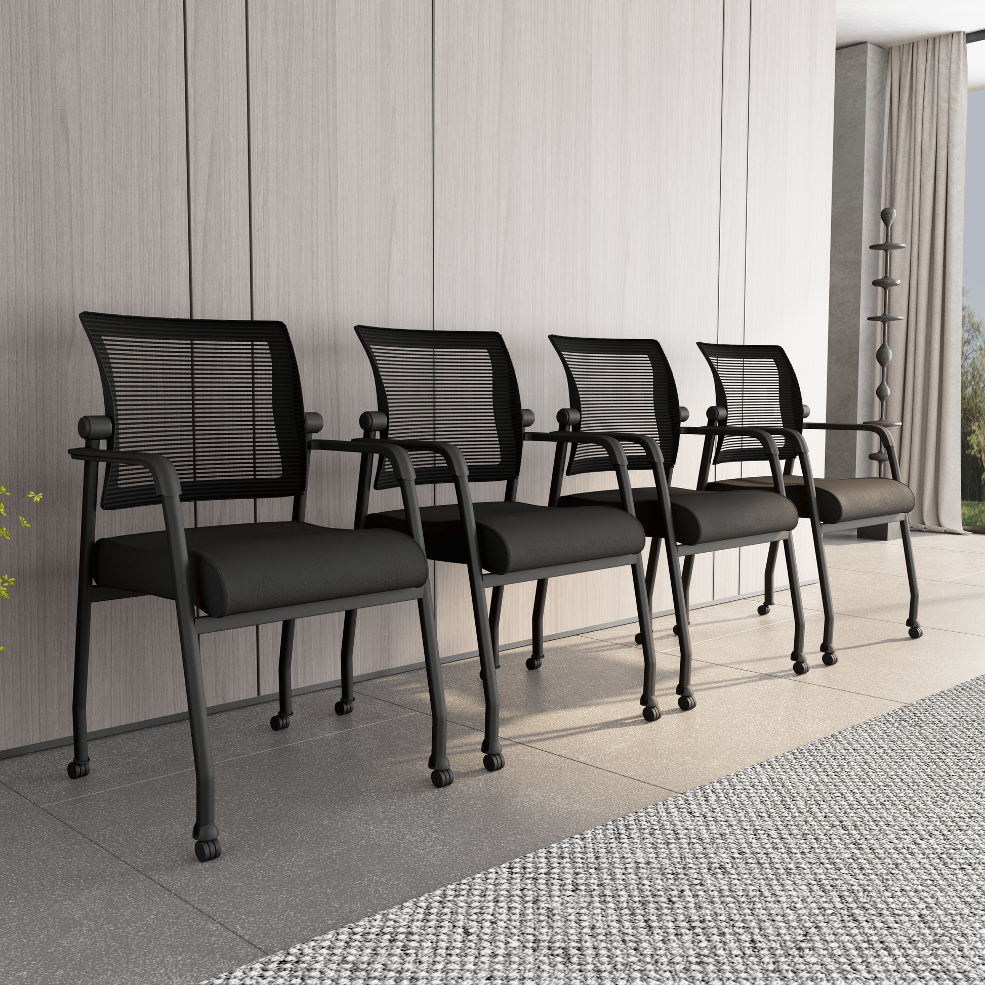 Boss Mesh 4-Legged Guest Chair image 2