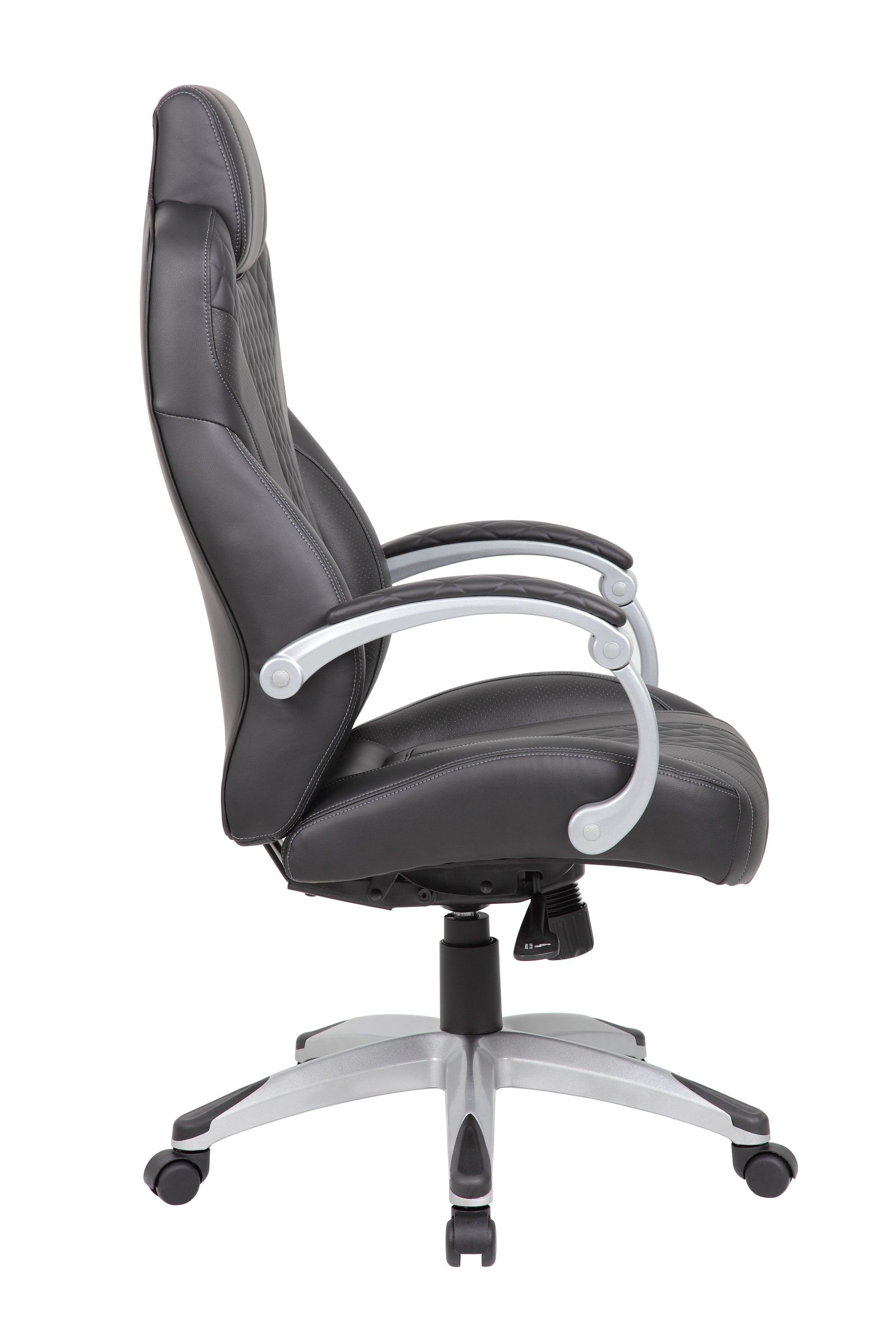 Boss Executive Hinged Arm Chair - Black image 8