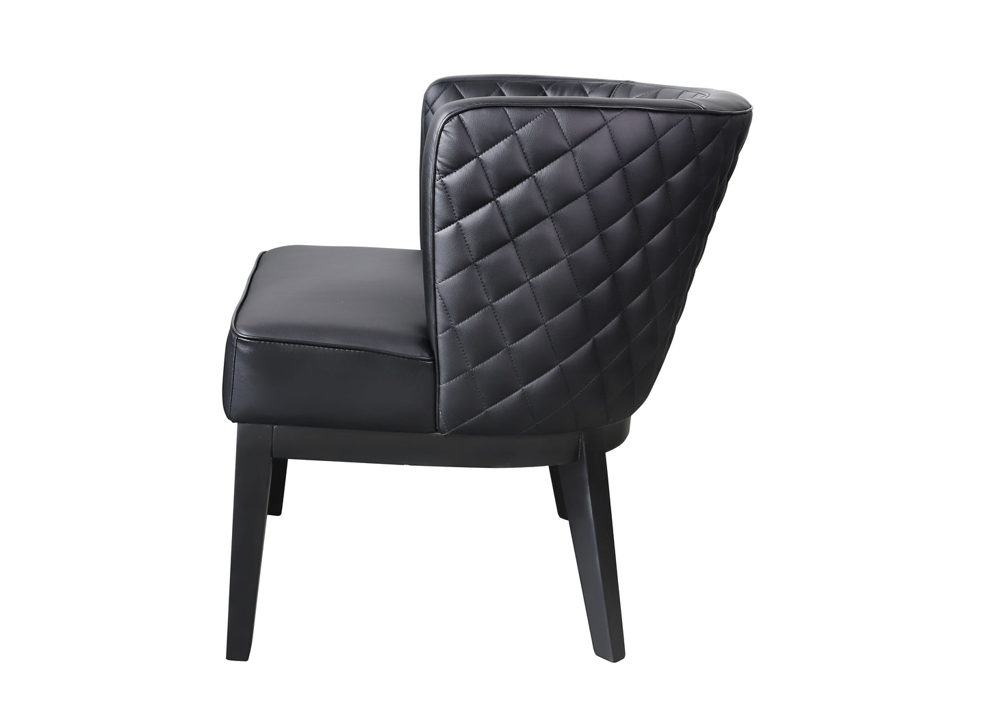 Boss Ava Quilted guest, accent or dining chair - Black image 7