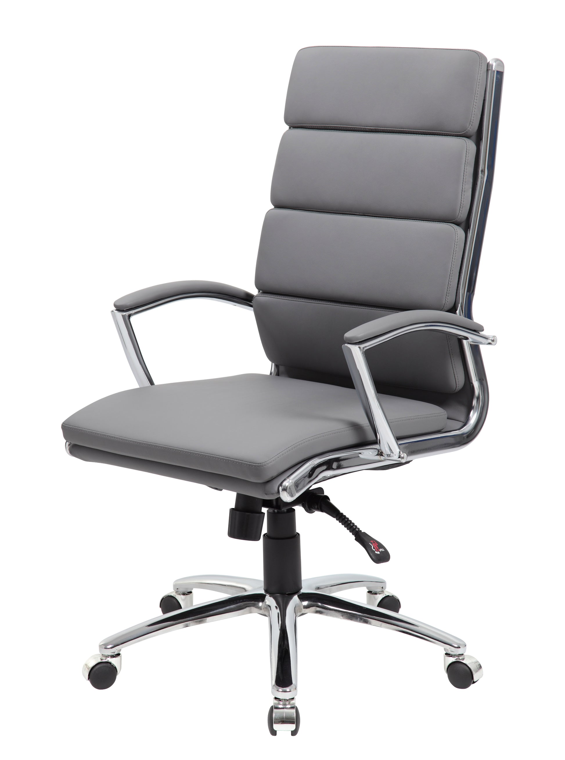 Boss Executive CaressoftPlus Chair with Metal Chrome Finish image 6