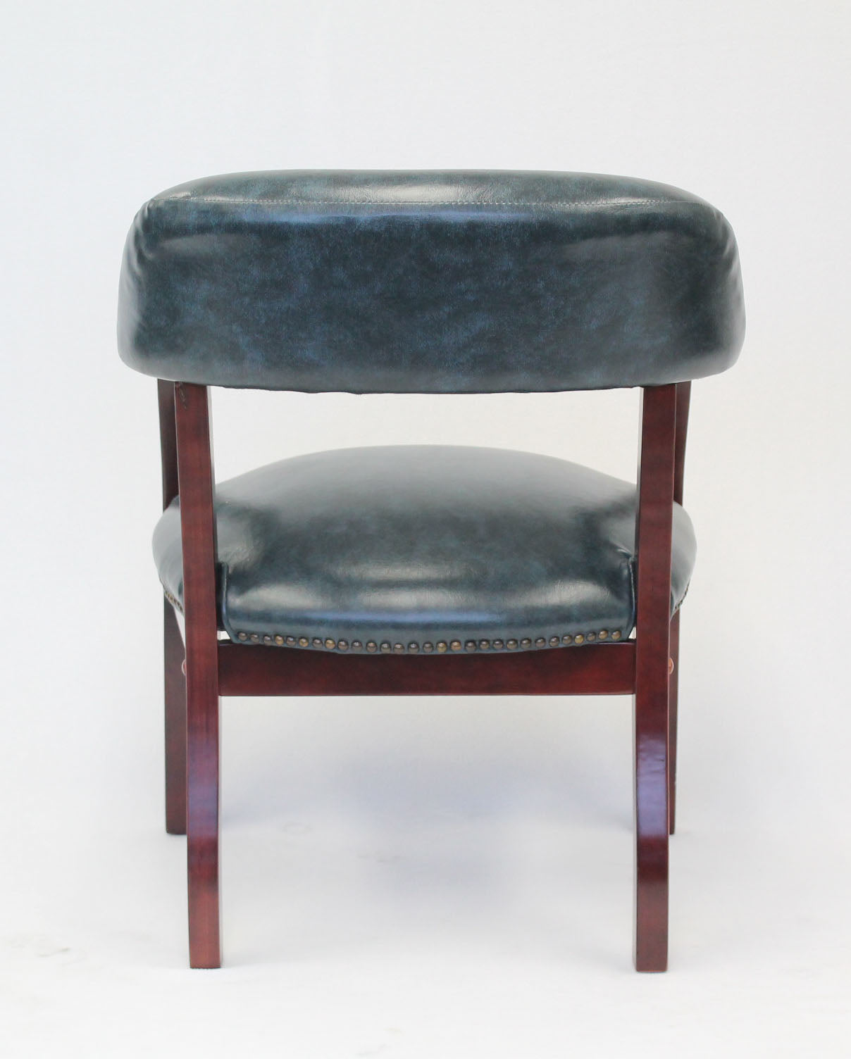 Boss Captain's guest, accent or dining chair in Blue Vinyl image 7