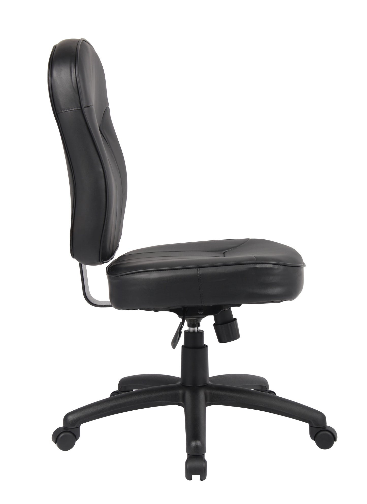 Boss Black Leather Task Chair image 7