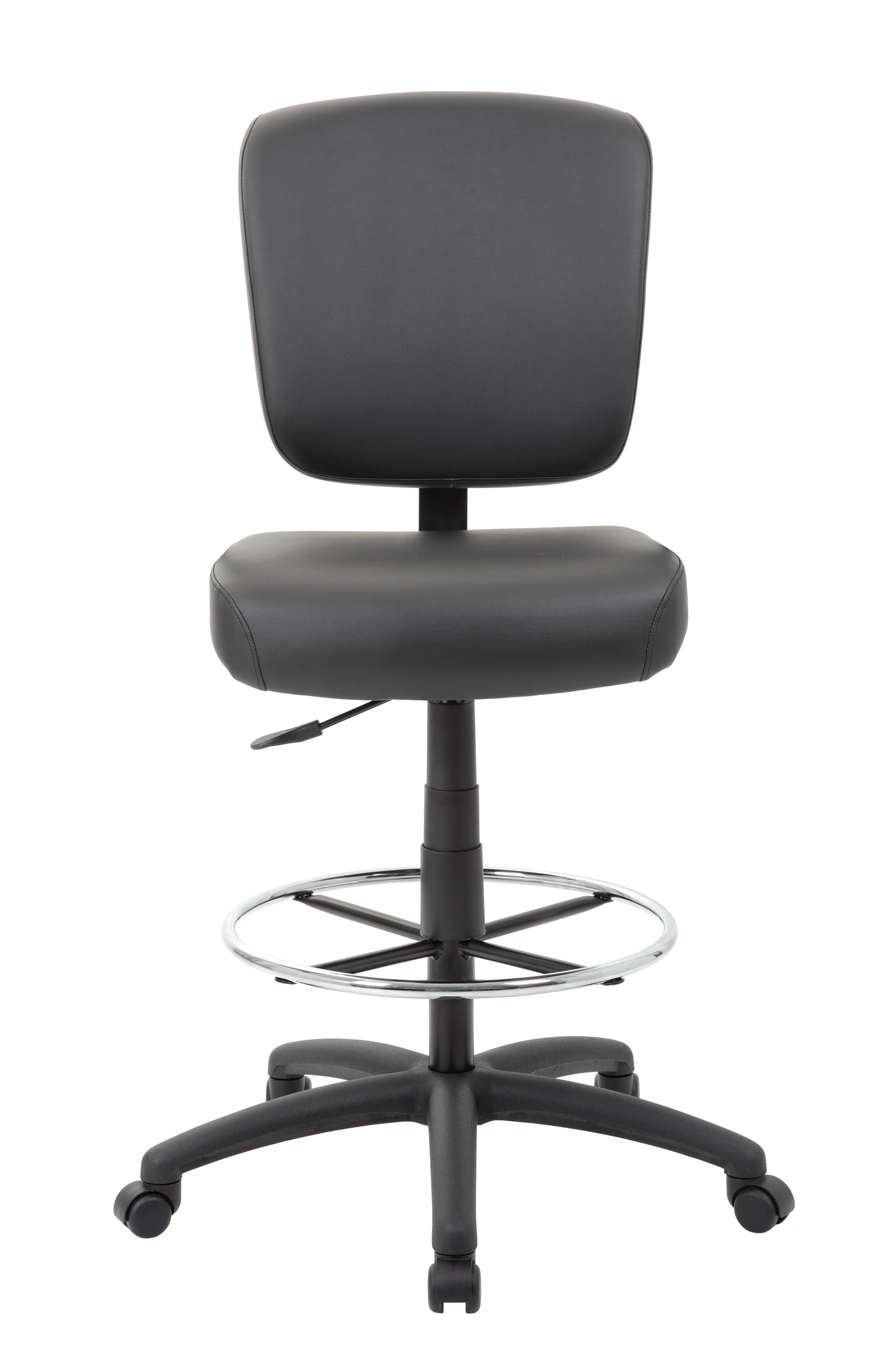 Boss 300 lb Heavy Duty Office Stool, Black image 6