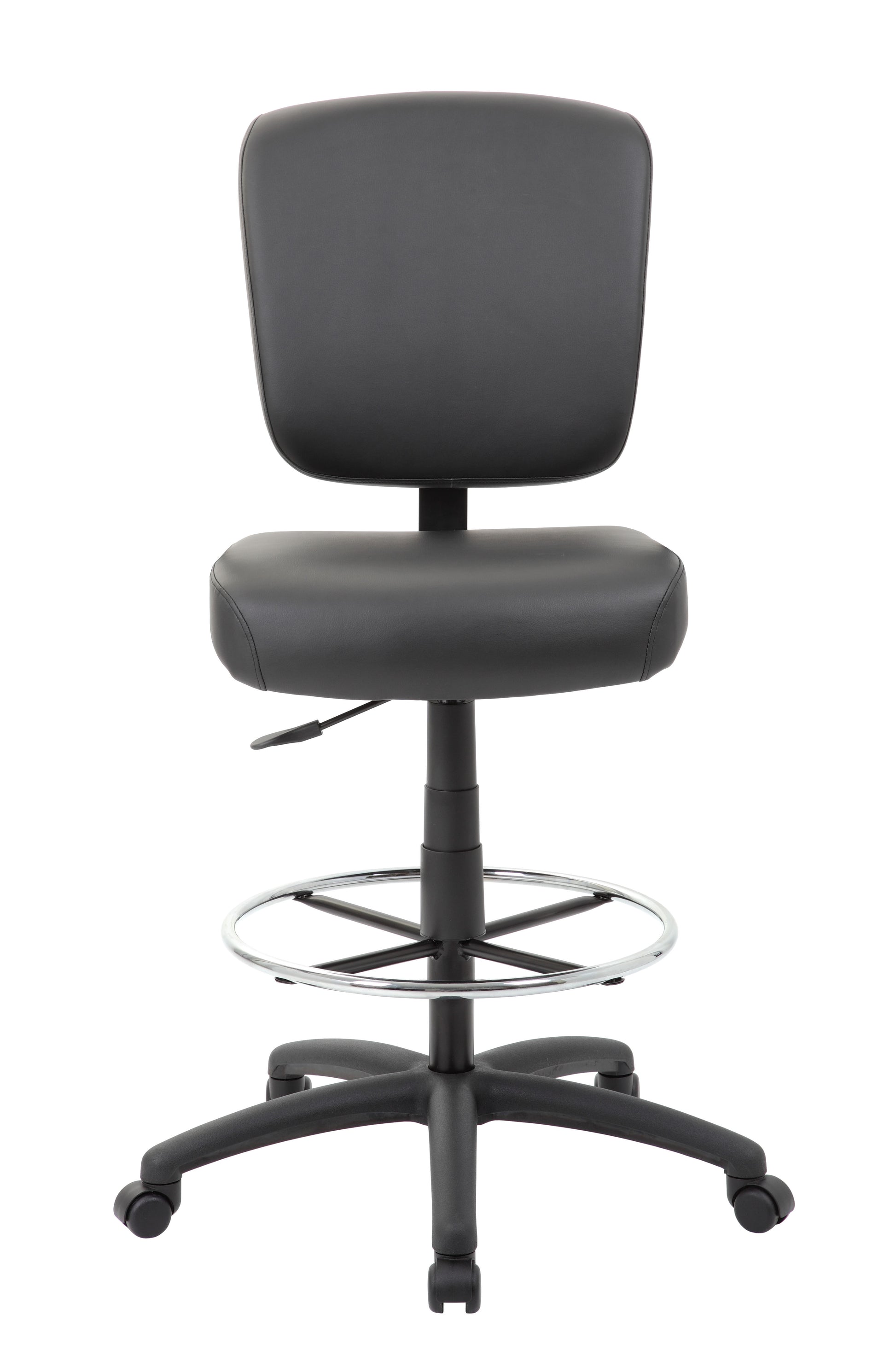 Boss 300 lb Heavy Duty Office Stool, Black image 6